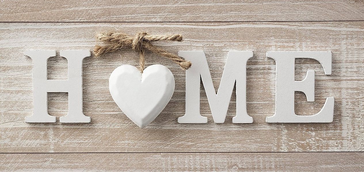 Bönninghoff Leinwandbild Home, (1 St), BxH: 70x33 cm günstig online kaufen