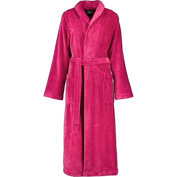 Cawö Home Damenbademantel 806 Schalkragen Velours, Schalkragen, Oberstoff: günstig online kaufen