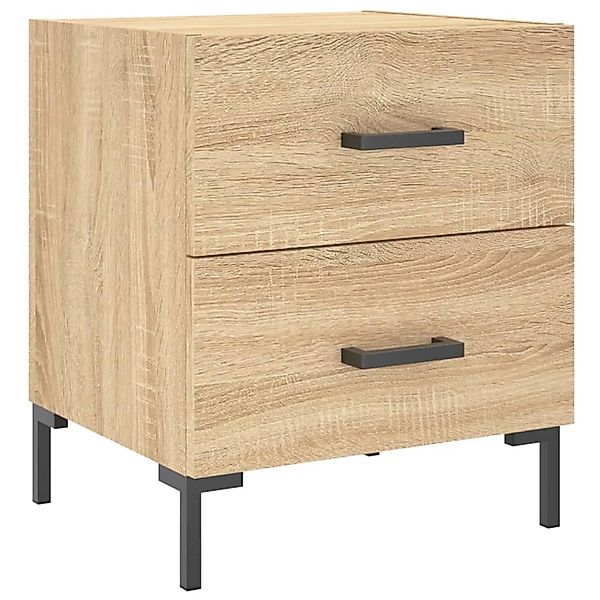 vidaXL Nachttisch Sonoma-Eiche 40x35x47,5 cm Holzwerkstoff 827314 günstig online kaufen