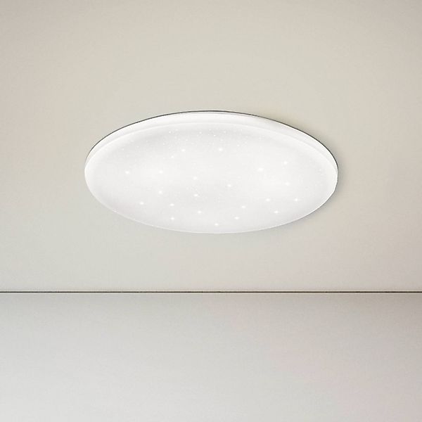 LED-Deckenlampe Frania-S m. Kristalleffekt Ø33cm günstig online kaufen