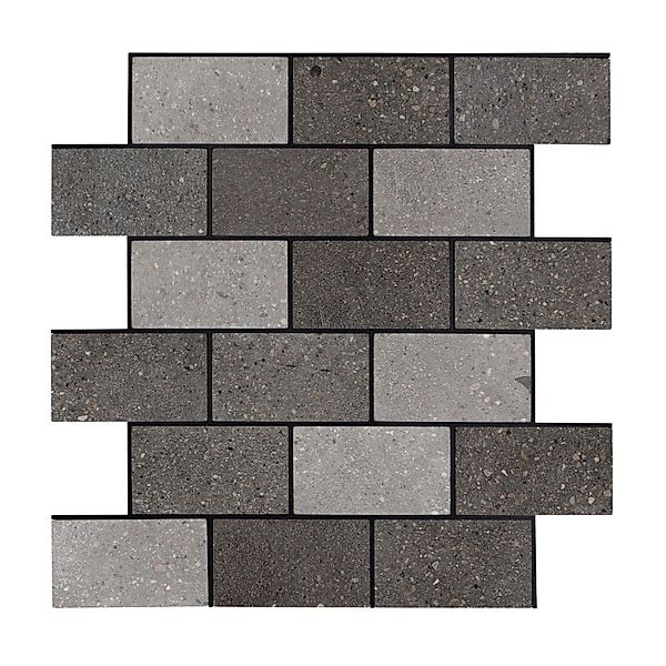 Dalsys Selbstklebende Fliesen 0,87m² 11 Stück Steinoptik Natur Grau Mix günstig online kaufen