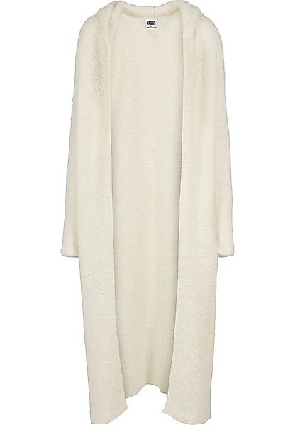URBAN CLASSICS Strickjacke Urban Classics Damen Ladies Hooded Feather Cardi günstig online kaufen