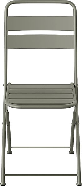 Essentials Klappstuhl "Breeze" () 1 Stk. Bistro Klappstuhl, Metall, grün günstig online kaufen