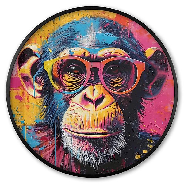 MuchoWow Poster Rund - Graffiti - günstig online kaufen