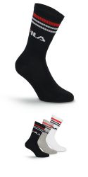 Fila Socken (3 Paar) breites Rippenbündchen, günstig online kaufen
