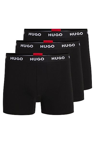 HUGO Boxer BOXERBR TRIPLET PACK (3-St) mit HUGO Logo-Elastikbund günstig online kaufen