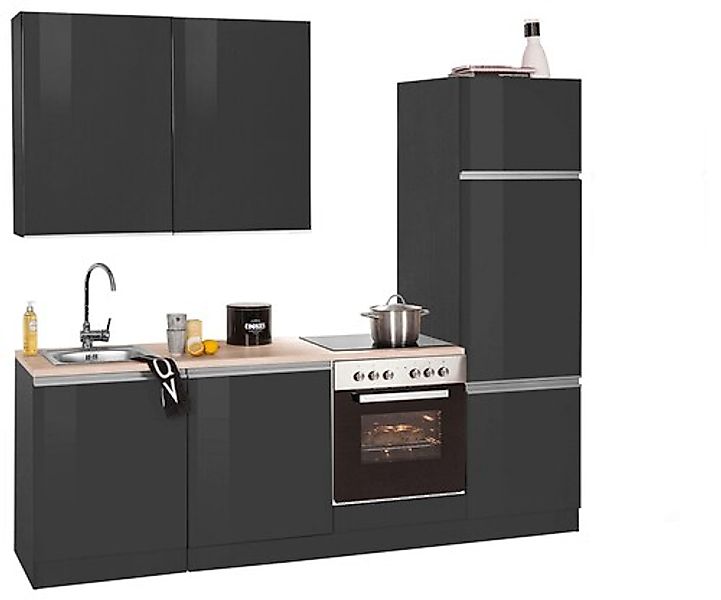 KOCHSTATION Küchenzeile »KS-Ohio«, ohne E-Geräte, Breite 240 cm günstig online kaufen