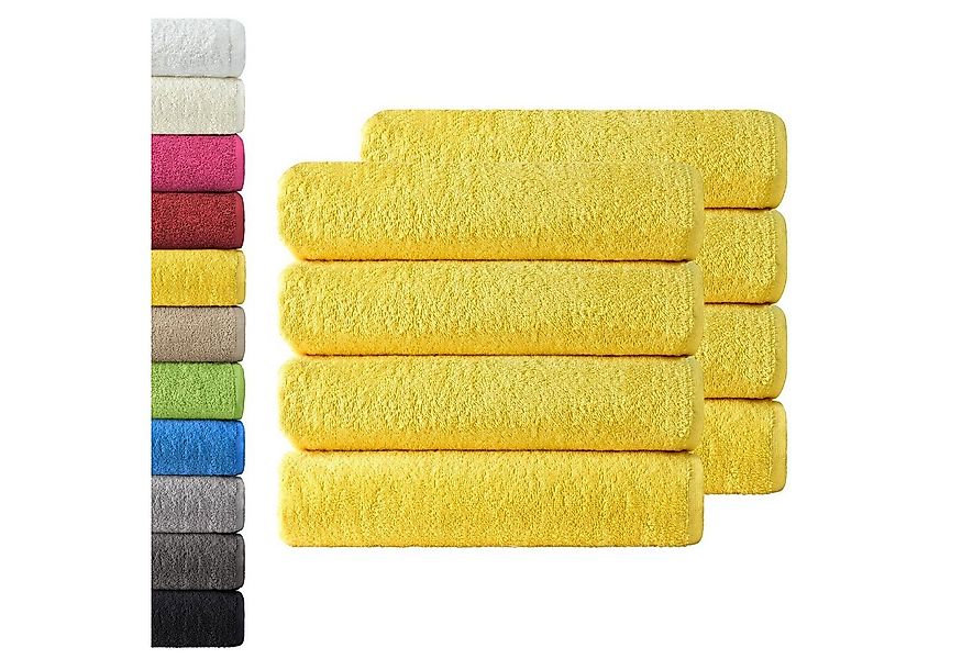 NatureMark Handtücher 8er-Sparpack Handtücher 50x100cm, 100% Baumwolle (8-S günstig online kaufen