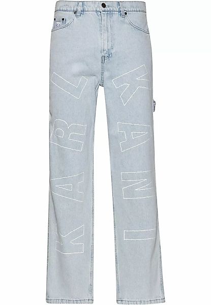 Karl Kani Bequeme Jeans "Karl Kani Herren Og Baggy Workwear Logo Print Deni günstig online kaufen