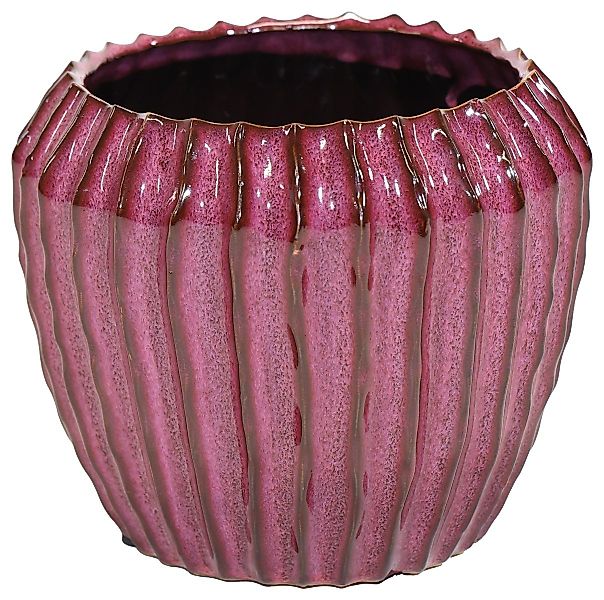 finehomegarden Blumentopf Topf Übertopf syringa Ide Rib Ø18,5cm H16cm Pflan günstig online kaufen