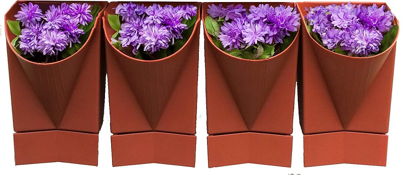VCM Hochbeet 4x Wandgarten Hängegarten Blumentopf günstig online kaufen