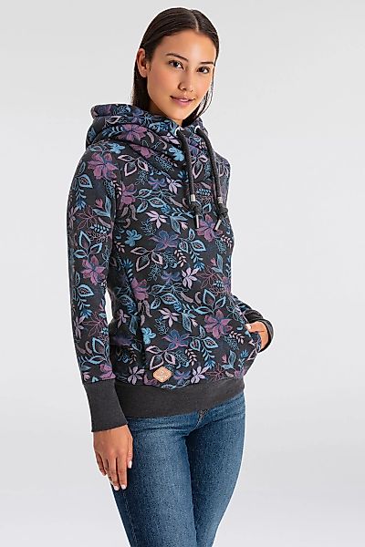 Ragwear Sweater GRIPY FLOWERS O Hoodie günstig online kaufen