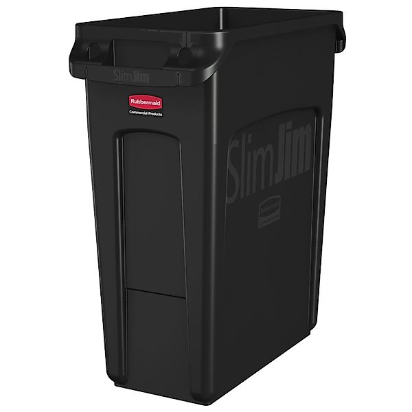 PROREGAL Rubbermaid Slim Jim Mülleimer Mit Belüftungskanälen 60 Liter HxBxT günstig online kaufen