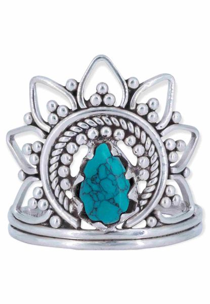 mantraroma Silberring MUDARA-SATU aus 925 Silber günstig online kaufen
