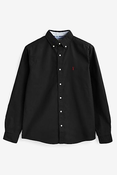 Next Langarmhemd Langärmeliges Oxfordhemd mit Hirsch günstig online kaufen