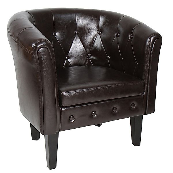 MIADOMODO Chesterfield-Sessel Chesterfield Sessel Loungesessel Clubsessel günstig online kaufen