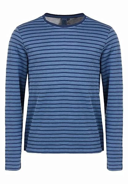 Elkline Sweatshirt Freejazz Langarm Rundhals Streifen gerader Schnitt günstig online kaufen