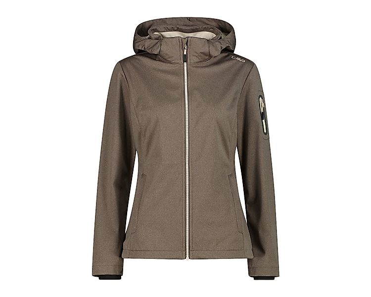 CMP Funktionsjacke WOMAN JACKET ZIP HOOD TOFFEE MEL. günstig online kaufen