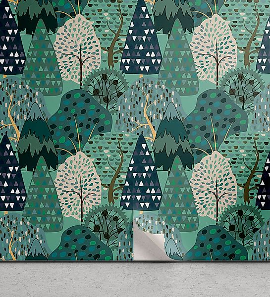 Abakuhaus Vinyltapete selbstklebendes Wohnzimmer Küchenakzent, Botanisch günstig online kaufen