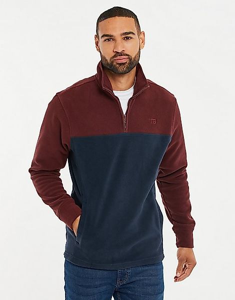 Threadbare Fleecepullover (1-tlg) mit Reißverschluss am Ausschnitt günstig online kaufen