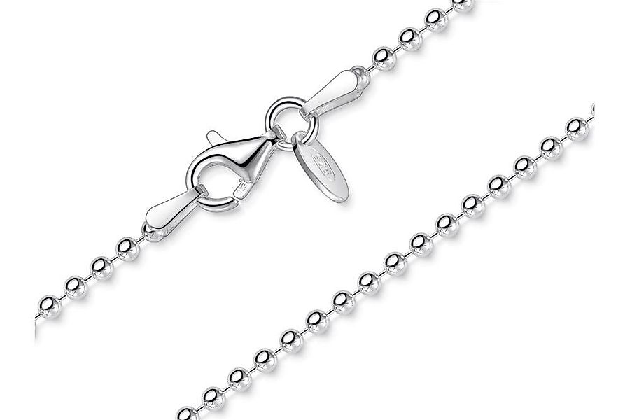 Silberkettenstore Silberkette Kugelkette 2mm - echt 925 Silber, Länge wählb günstig online kaufen