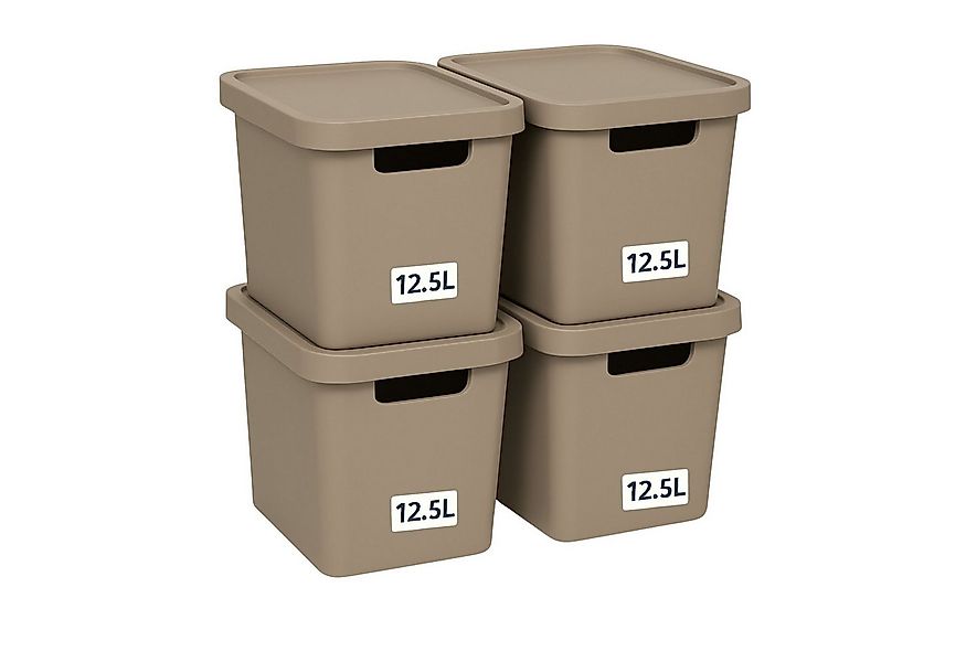 Plastard Aufbewahrungsbox mit Deckel von 7,5 - 31 Liter in verschied, Farbe günstig online kaufen