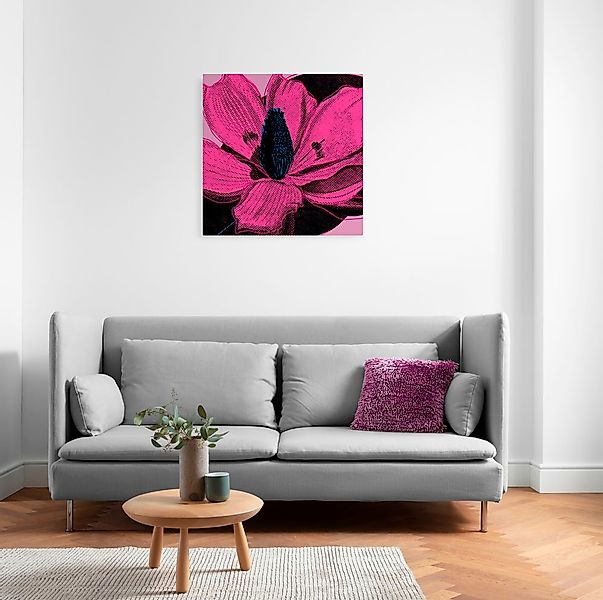 Komar Leinwandbild "Pink Fusion - Größe 60 x 60 cm" Natur 1 Stk. tlg. Keilr günstig online kaufen