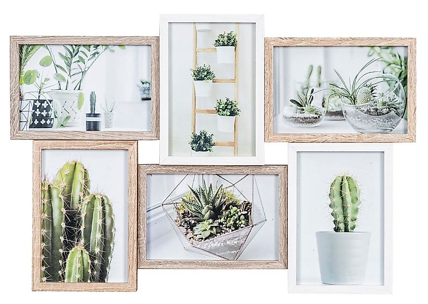 Levandeo® Bilderrahmen Collage, Bilderrahmen Collage B günstig online kaufen
