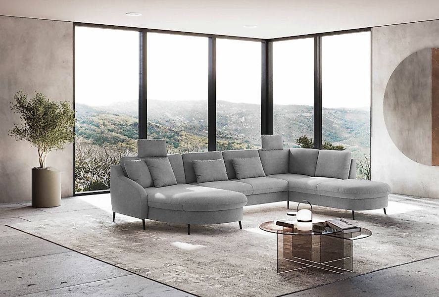 sit&more Wohnlandschaft "Soul U-Form", wahlweise mit Bett und Bettkasten günstig online kaufen