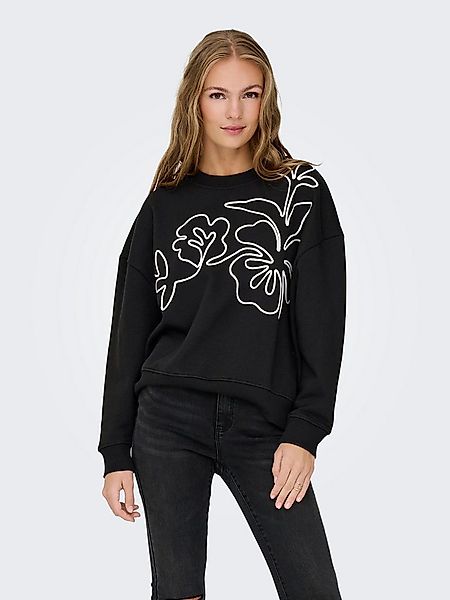 JDY Sweatshirt JDYCANOA L/S EMB SWEAT JRS NOOS günstig online kaufen