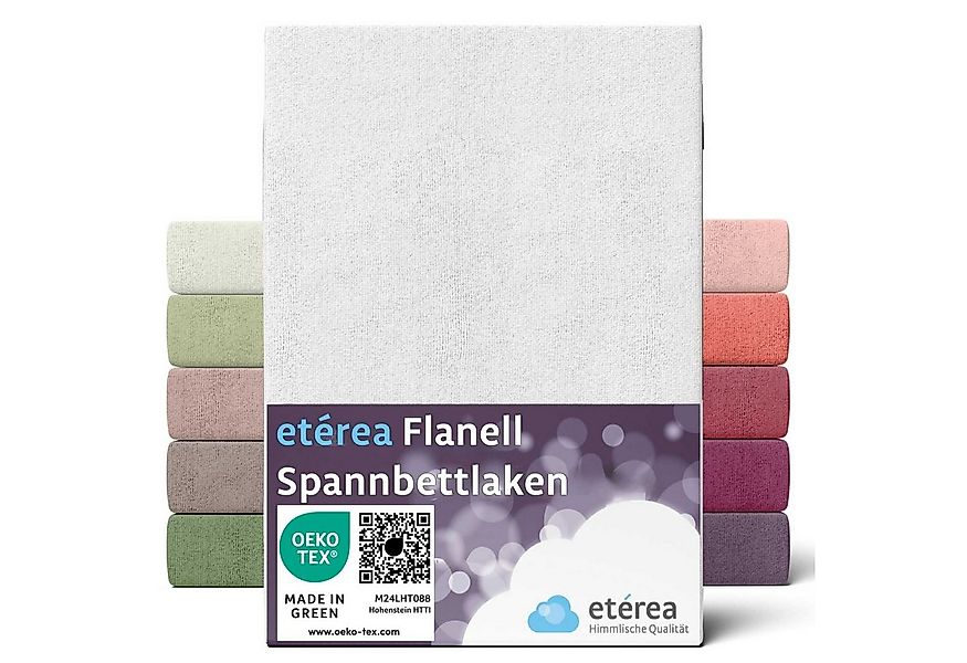 etérea Himmlische Qualität Spannbettlaken Flanell Spannbetttuch und Bettlak günstig online kaufen