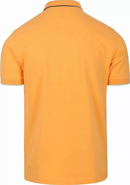 Sun68 Poloshirt Small Stripe Collar Orange - Größe M günstig online kaufen