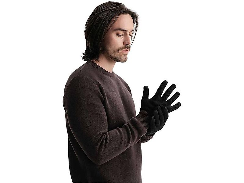 MELA Fäustlinge MELA Bio-Rippstrick-Handschuhe 'RISHI' günstig online kaufen