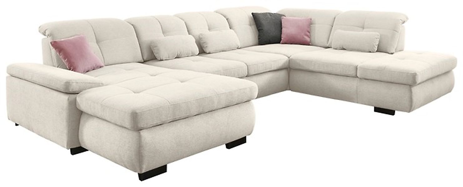 Die PlanBar Ecksofa »MP-IN16012 L-Form, mit Kaltschaum-Polsterung«, inkl. S günstig online kaufen