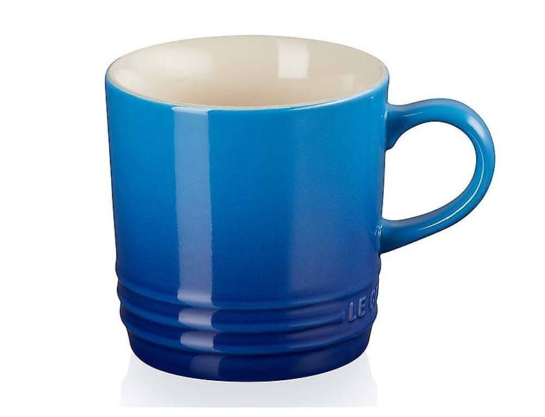 Le Creuset Tasse Becher Steinzeug Azure Blau 200 ml günstig online kaufen