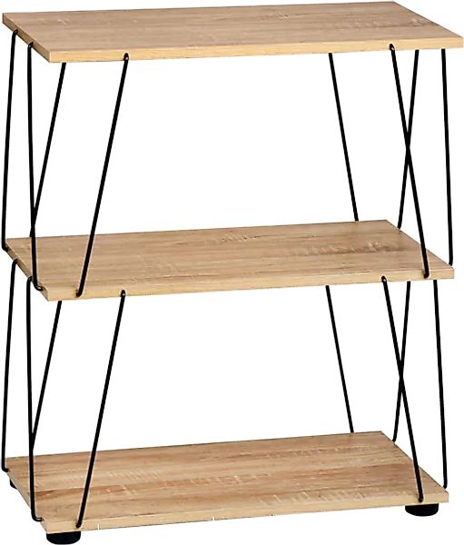 KESPER® Regal »mit 3 Ablageflächen, sonoma Eiche, FSC zertifiziert« 1 Stk. günstig online kaufen