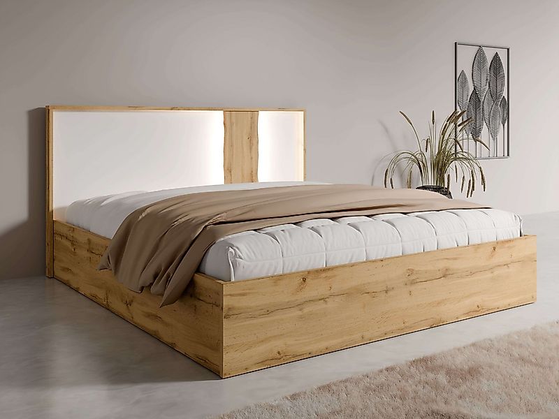 Home affaire Bett Bett Fabella ohne Matratze (Schlaffläche 180x200 cm), Bet günstig online kaufen