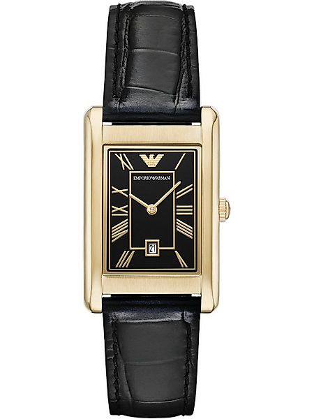 Emporio Armani Quarzuhr Emporio Armani Herren-Uhren Analog Quarz, Klassikuh günstig online kaufen