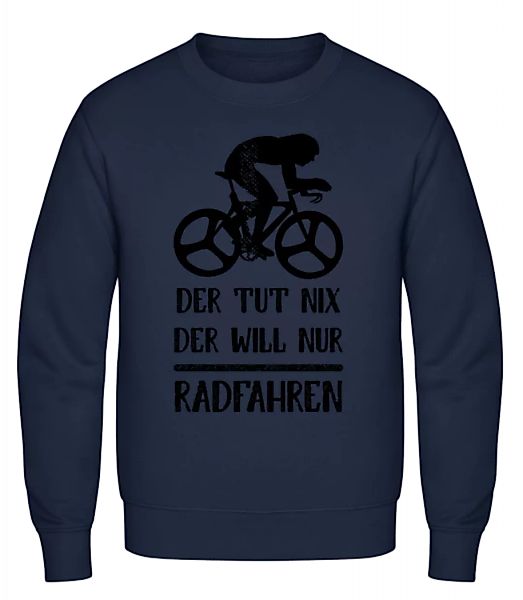 Der Tut Nix Nur Radfahren · Männer Pullover günstig online kaufen