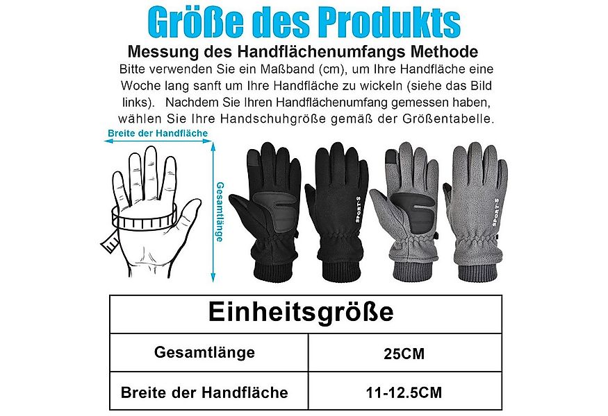 BTTO Skihandschuhe Fahrradhandschuhe,Wasser,Handschuhe,Snowboard-Handschuhe günstig online kaufen