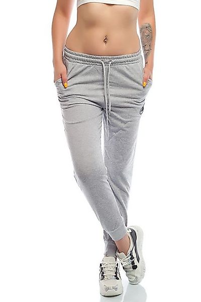 Bongual Loungehose Relaxhose Jogginghose mit Logostickerei Basics günstig online kaufen