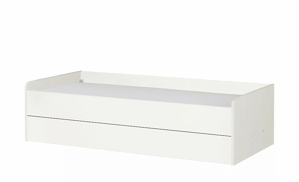 Stauraumbett  Grow Up ¦ weiß ¦ Maße (cm): B: 127 H: 54,5 Betten > Bettgeste günstig online kaufen