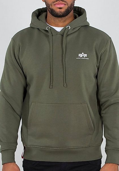 Alpha Industries Kapuzensweatshirt Hoody Small Logo Baumwollmischung, regul günstig online kaufen