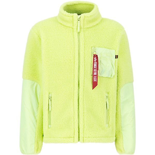 Alpha  Trainingsjacken Sherpa Zip-Jacket - Arctic Lime günstig online kaufen