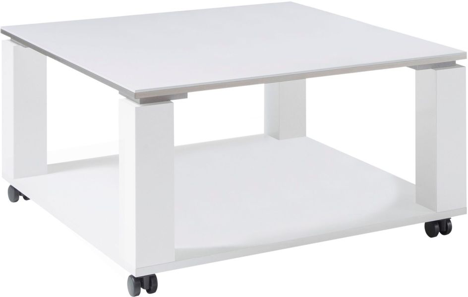 Stolkom Couchtisch "Romy" weiß Glanz, Tisch in 3 Ausführungen günstig online kaufen