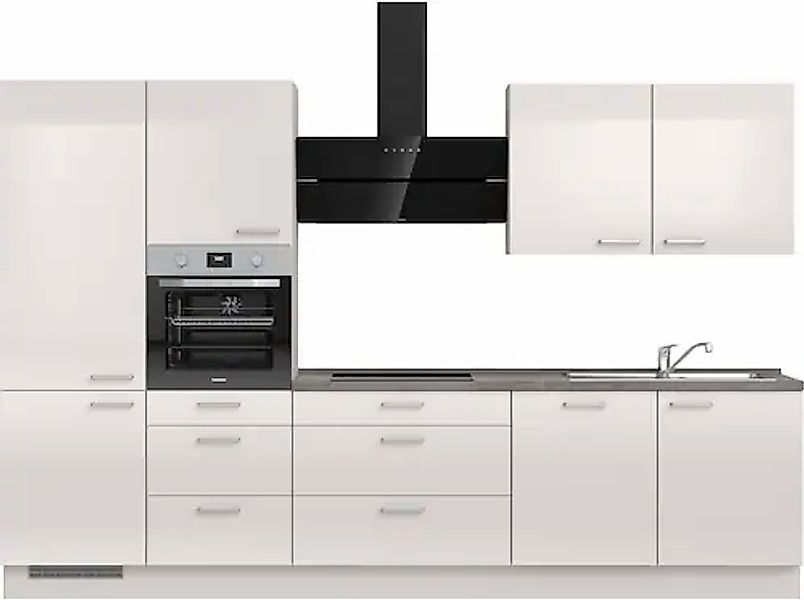 nobilia® Küchenzeile »"Flash II"« vormontiert, Ausrichtung wählbar, Breite günstig online kaufen