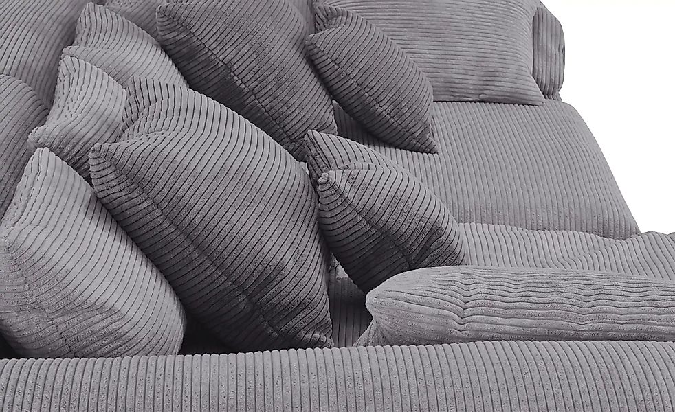 smart Ecksofa  Lianea ¦ grau ¦ Maße (cm): B: 291 H: 86 T: 208.0 Polstermöbe günstig online kaufen