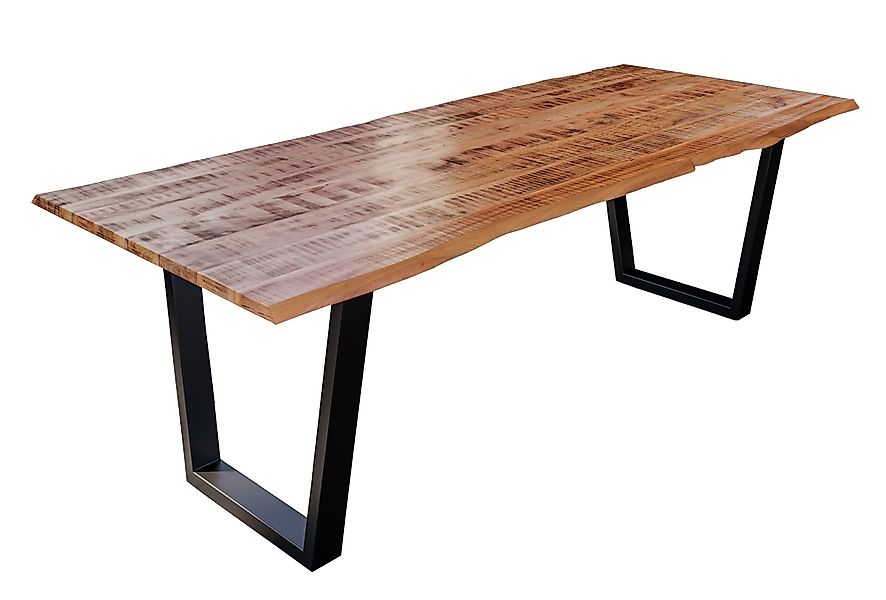 SAM® Baumkantentisch Nico, massives Mangoholz, Baumkante, günstig online kaufen