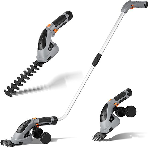 TLGREEN Akku-Grasschere 2 in 1 Handheckenschere günstig online kaufen
