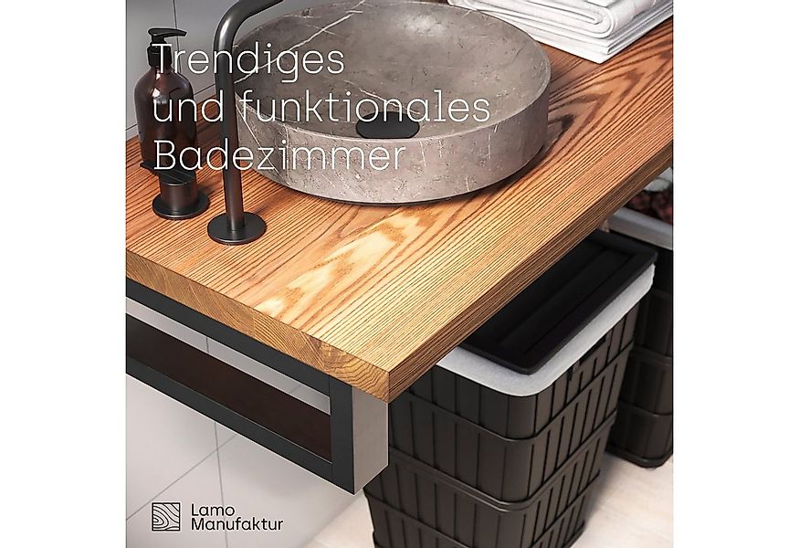 LAMO Manufaktur Waschtischplatte LWPG (Waschtisch, Konsolentischplatte), 40 günstig online kaufen